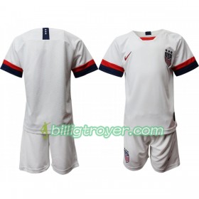 Billige Fotballdrakter USA Barn Hjemmedraktsett 2019 Kortermet